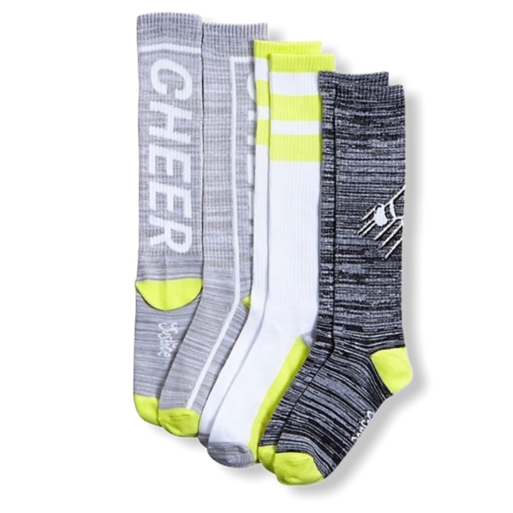 3 pairs pack CHEER Knee High